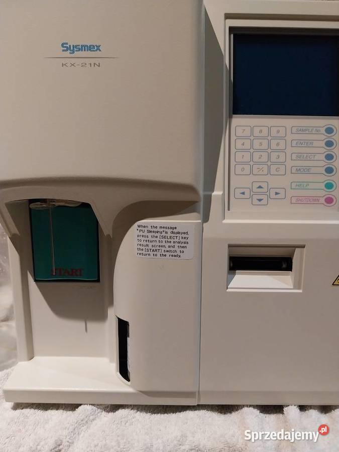 Analizator hematologiczny Sysmex KX 21N Gdańsk
