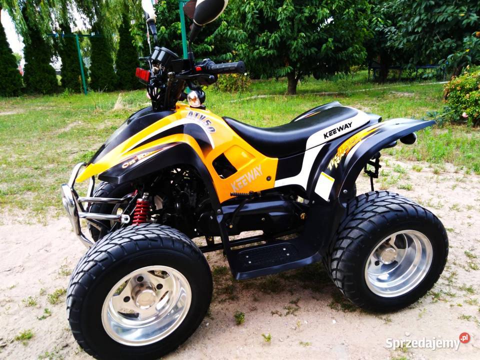 Quad 50CC w dużej ramiekoła 10 alufelgiwsteczny Piotrków Kujawski