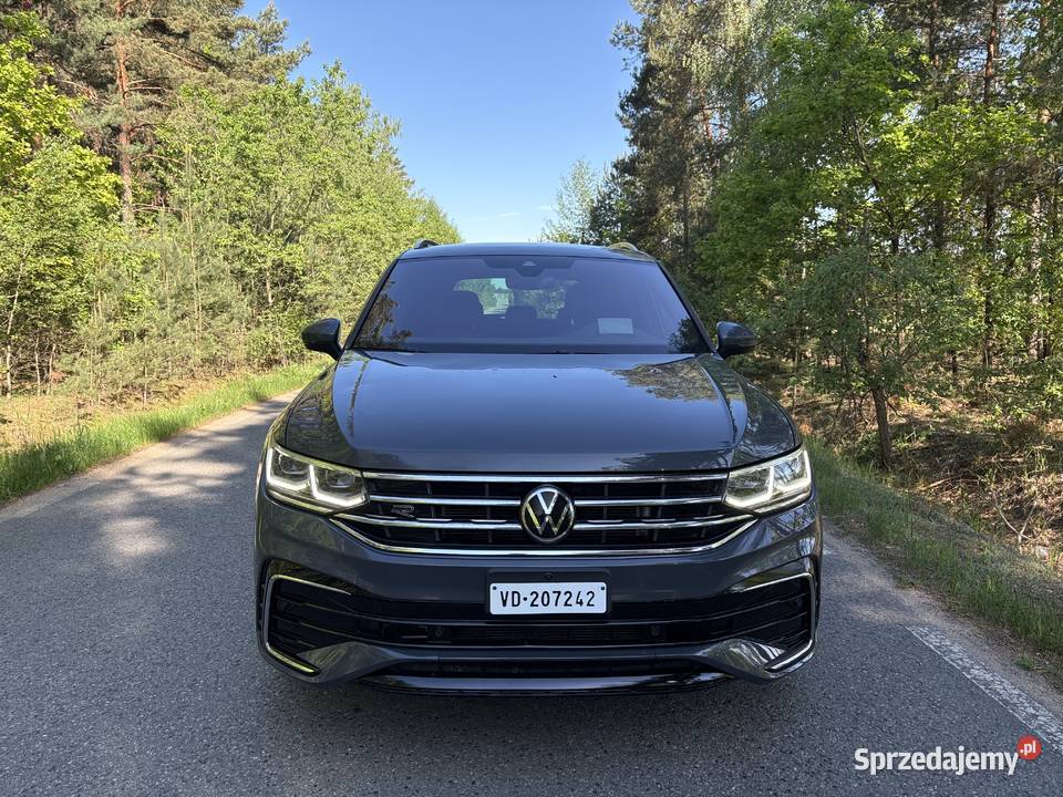 VW Tiguan Rline 20 TDI 4x4 2000cm3 mazowieckie Wyszków
