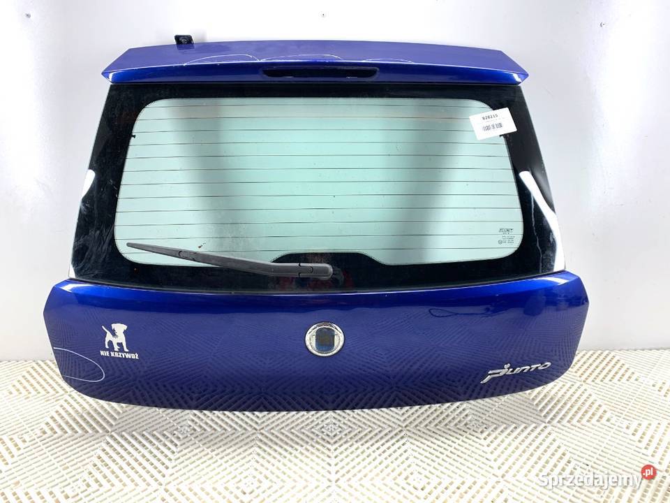 KLAPA TYŁ FIAT GRANDE PUNTO Hatchback NIEBIESKI osobowe sprzedam