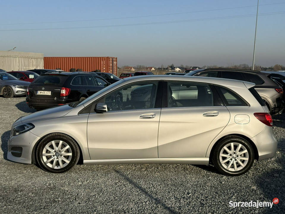 Mercedes B 180 B180d 15 109 2016r 108 navi srebrny dolnośląskie Wojkowice