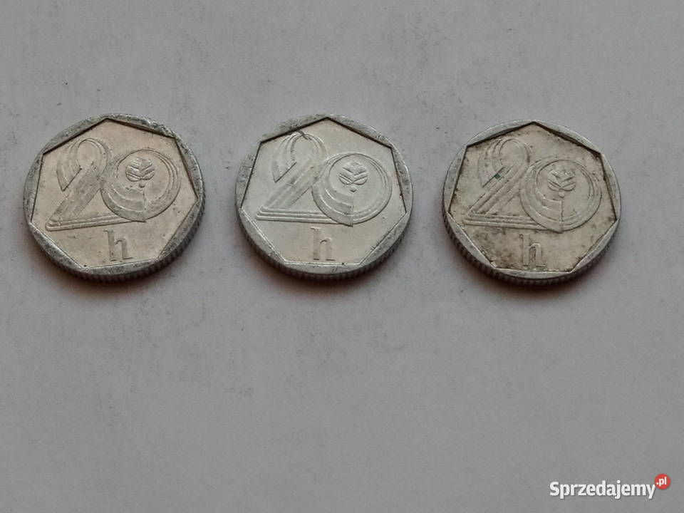 3 monety 20 hależy 1994r