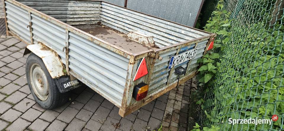 Przyczepa przyczepka samochodowa 550 195x140 sprzedam
