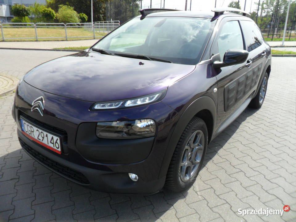 Citroen C4 Cactus 12 benzyna bezwypadkowy elektryczne szyby Grudziądz