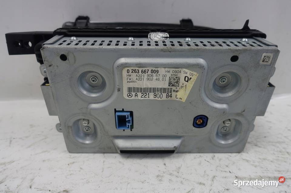 Mercedes C216 W216 CL63 WYŚWIETLACZ NAWIGACJI osobowe Chełm