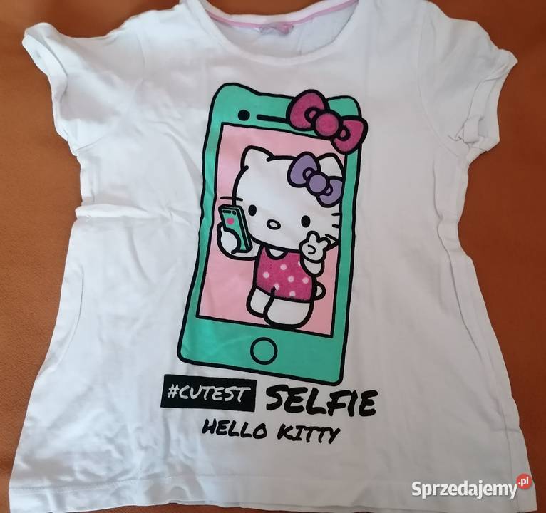 Bluzka koszulka podkoszulek HELLO KITTYTshirt Łódź