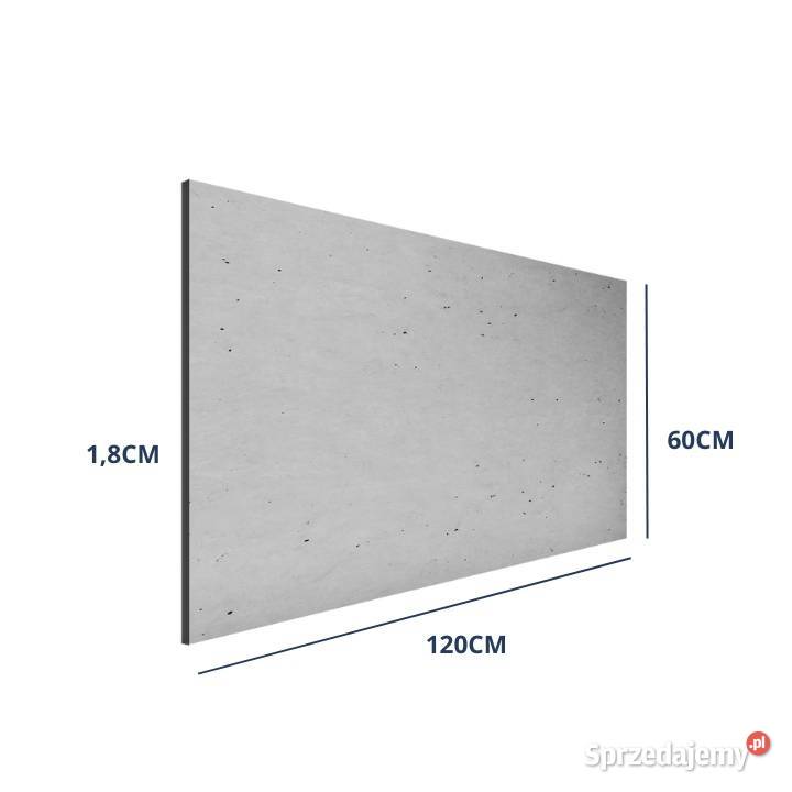 Płyta Betonowa Ścienna 120x60 18 GRUBOŚCI Gdów