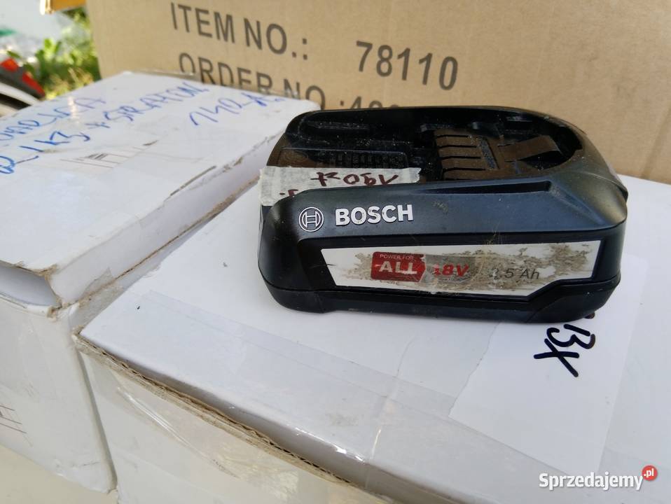 Akumulator liion 18V Bosch nowy Nowy Dwór Mazowiecki