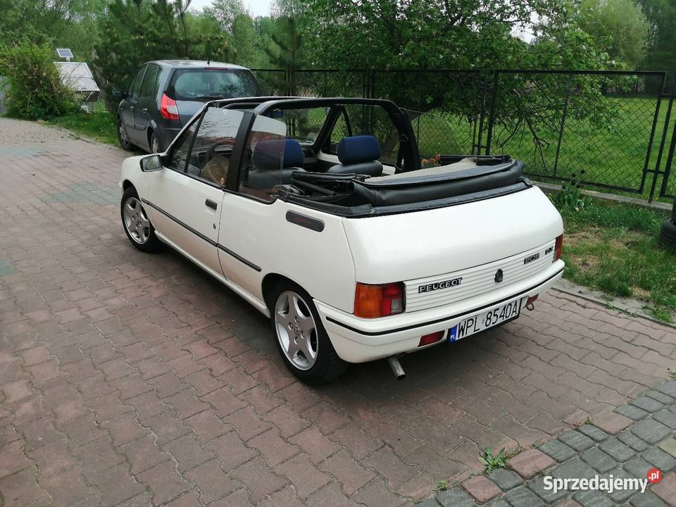 Peugeot 205 CJ Cabrio mazowieckie Piotrkówek