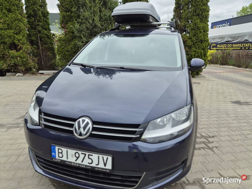 Volkswagen Sharan 20 TDI BMT Comfortline Lift elektrochrom. lusterko wst. Białystok