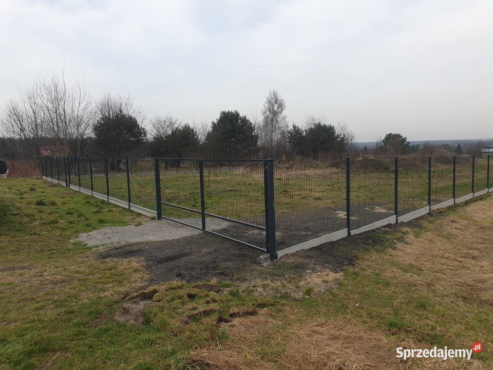 Ogrodzenia panelowe 3D i 2D śląskie Tarnowskie Góry