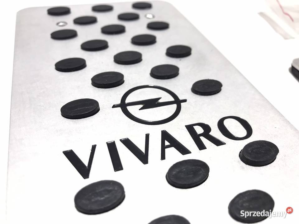 NAKLADKI NA PEDALY ALUMINIOWE OPEL VIVARO 200114 Starachowice