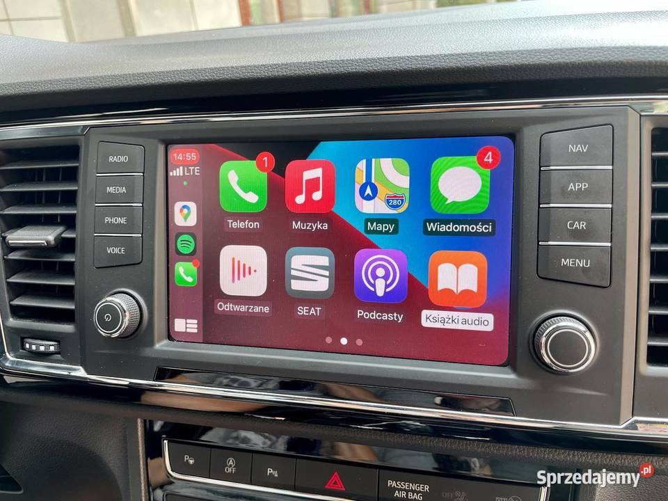 Aktywacja Full Link Seat Android Auto Apple Łódź sprzedam