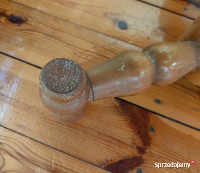 Brązowy stolik kawowy stół stoliczek retro Szczecin sprzedam