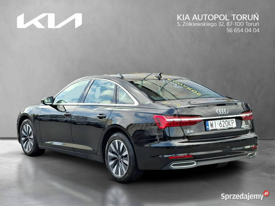 Audi A6 Limousine 45 TFSI Mild Hybrid quattro elektrochrom. lusterko wst. kujawsko-pomorskie Toruń sprzedam