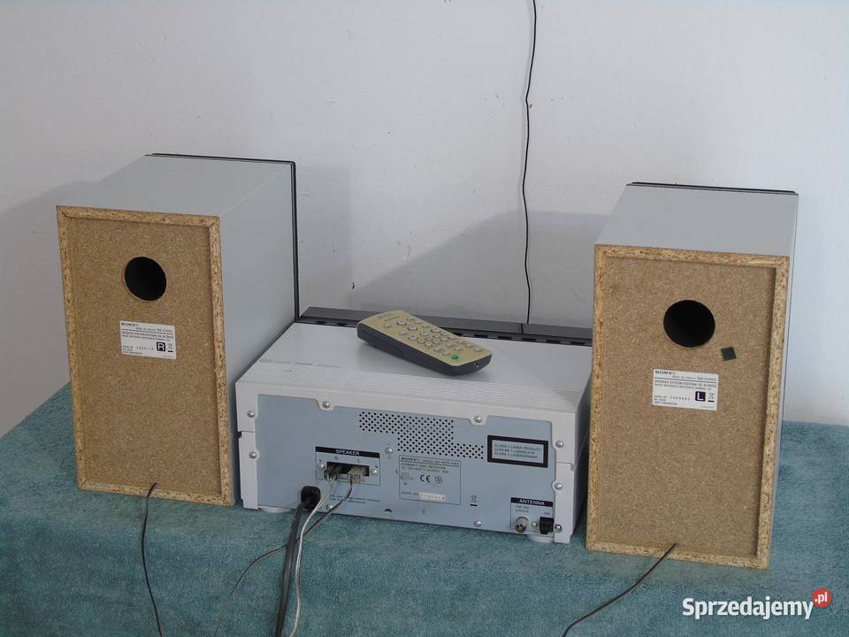 Wieża Sony HCDHX3 pilot USB mp3 CD RDS AUX kol Jasło