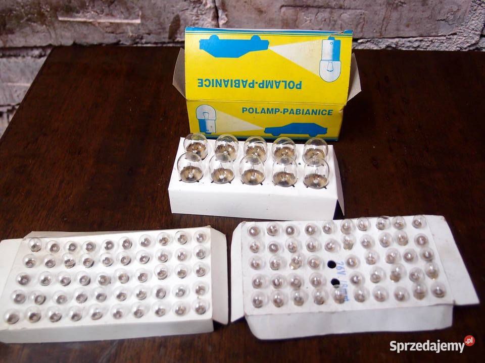 żarówki miniaturowe 26V E5 rurkowe SV6 Ba15s 24V łódzkie Łódź sprzedam