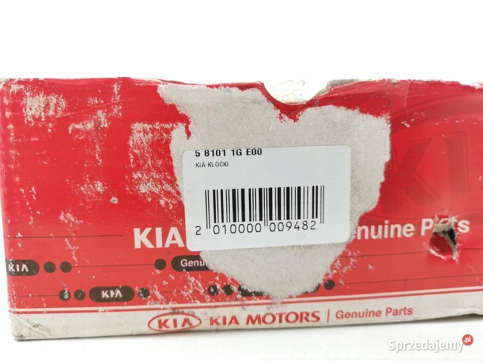 KLOCKI HAMULCOWE PRZÓD KIA RIO II 20052011 lubelskie sprzedam