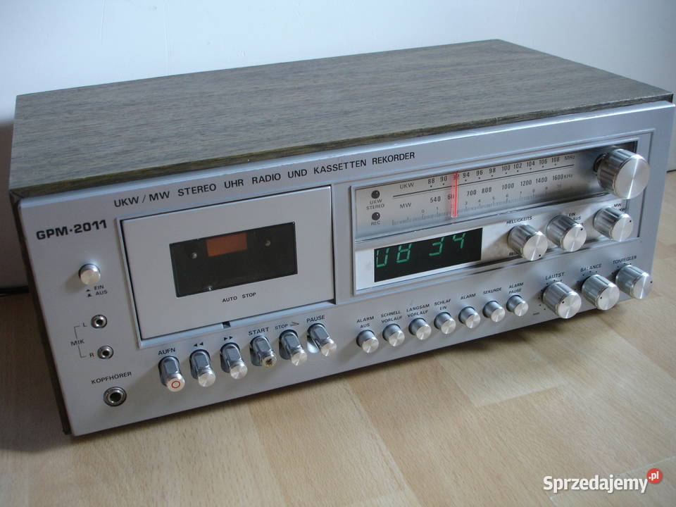 Radio z magnetofonem GPM2011 Zielona Góra