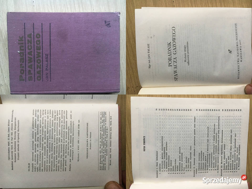 Poradnik spawacza gazowego Jan Palasz 1977 Stan Antykwariat Gniezno