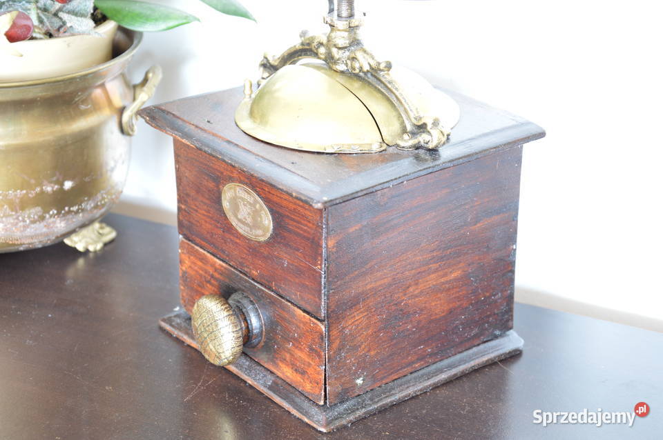 drewniany MŁYNEK dekoracyjny stary do kawy Jastrzębie-Zdrój