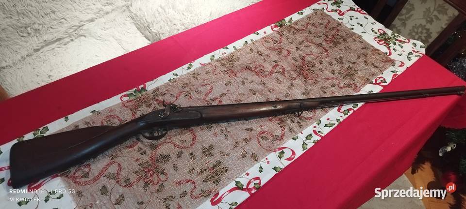 Karabin kapiszonowy XIX wiek Kielce