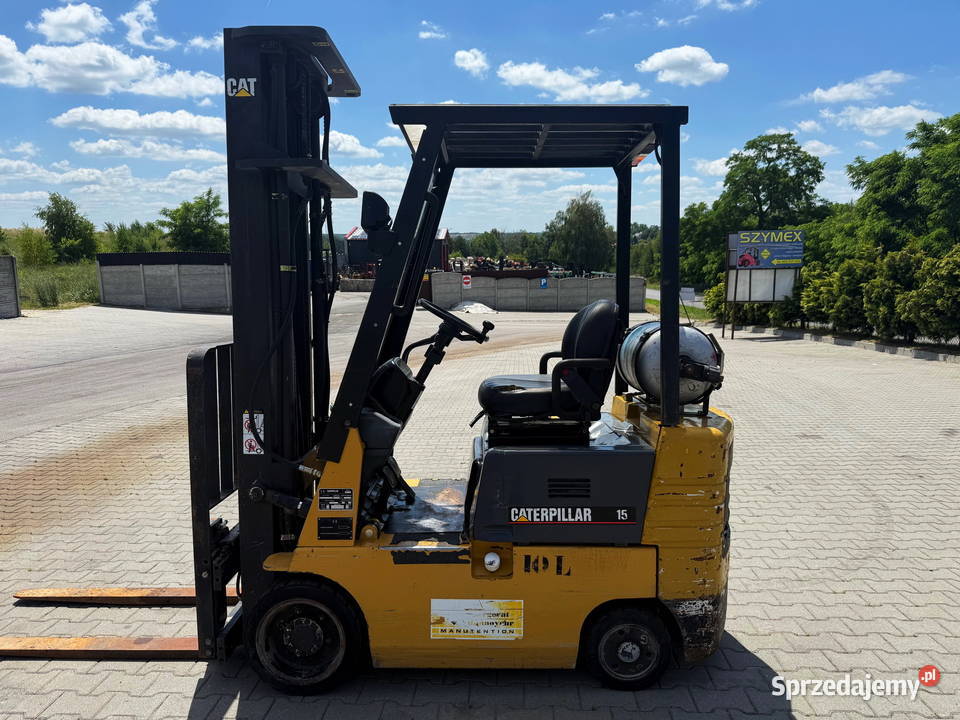 wózek widłowy CATERPILLAR GC15 LPG automat łódzkie Działoszyn