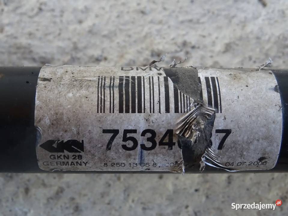 BMW E60 E61 xdrive dyferencjał skrzynia półoś Parcice