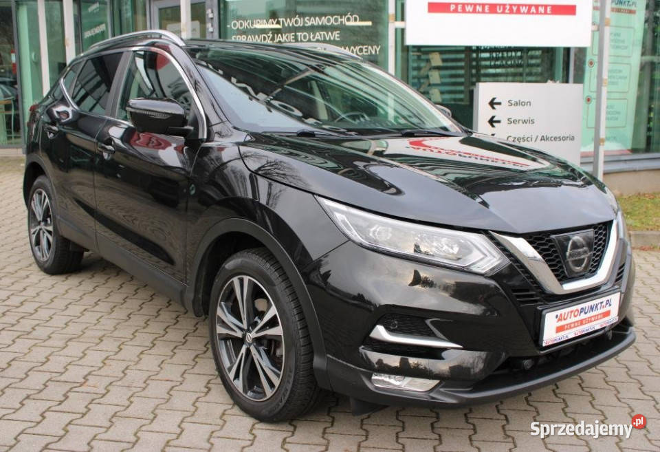 NISSAN Qashqai 2017r Salon IIWŁ ASO Tempomat Chorzów