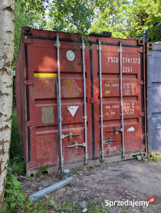 kontener magazynowy 6m łódzkie Lutomiersk