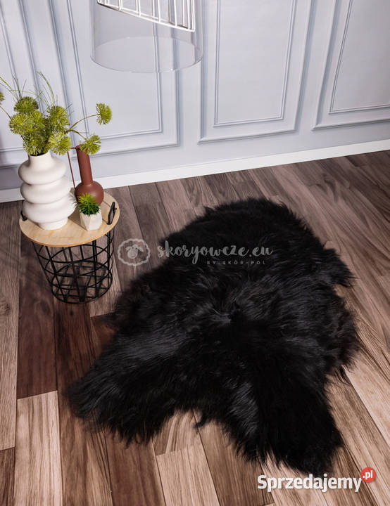 Skóra owcza Island czarna naturalna Rozmiar XS małopolskie Szaflary