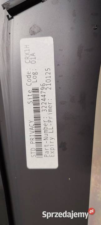 VOLVO XC40 SZYBA KLAPY BAGAŻNIKA 32244796