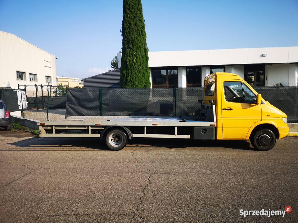 mercedes sprinter 412 LAWETA bliźniak dostawcze nieuszkodzony małopolskie Niepołomice