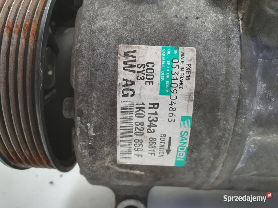 VW Passat B6 20 TDI SPRĘŻARKA KLIMATYZACJI Janów