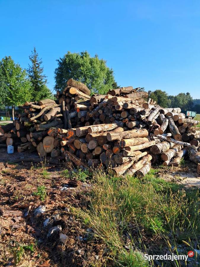 Drewno kominkowe i opałowe dąb jesion brzoza Rudy