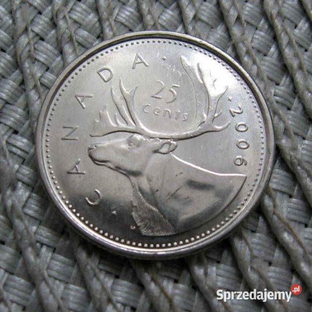 Kanada 25 Cent 2006r Kalisz
