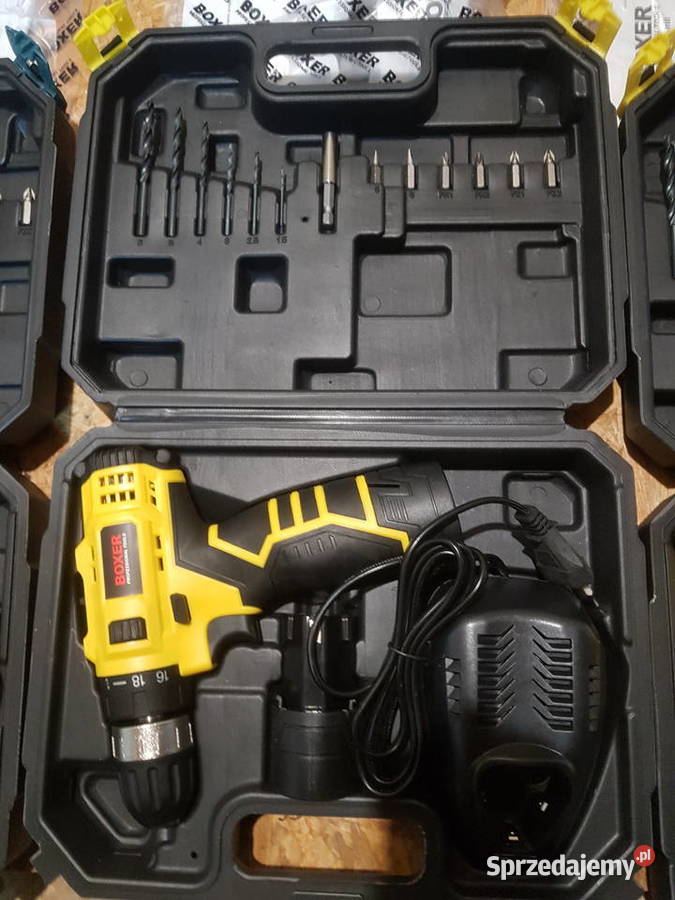 WKRĘTARKA WIERTARKA 18V 2x AKU AKCESORIA BX137 Głogowa sprzedam