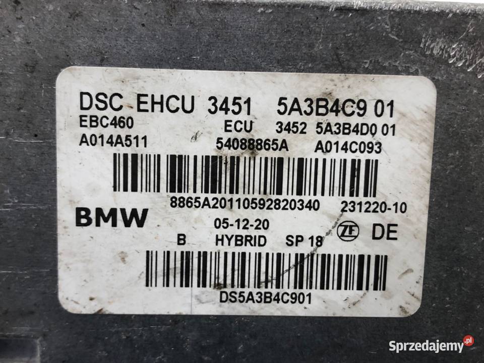 POMPA ABS BMW G30 5A3B4C9 30 333 osobowe sprzedam