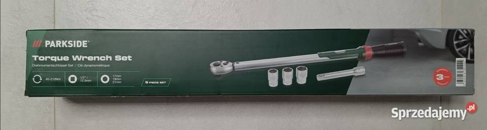 PARKSIDE klucz dynamometryczny 12 40210 Nm nowy