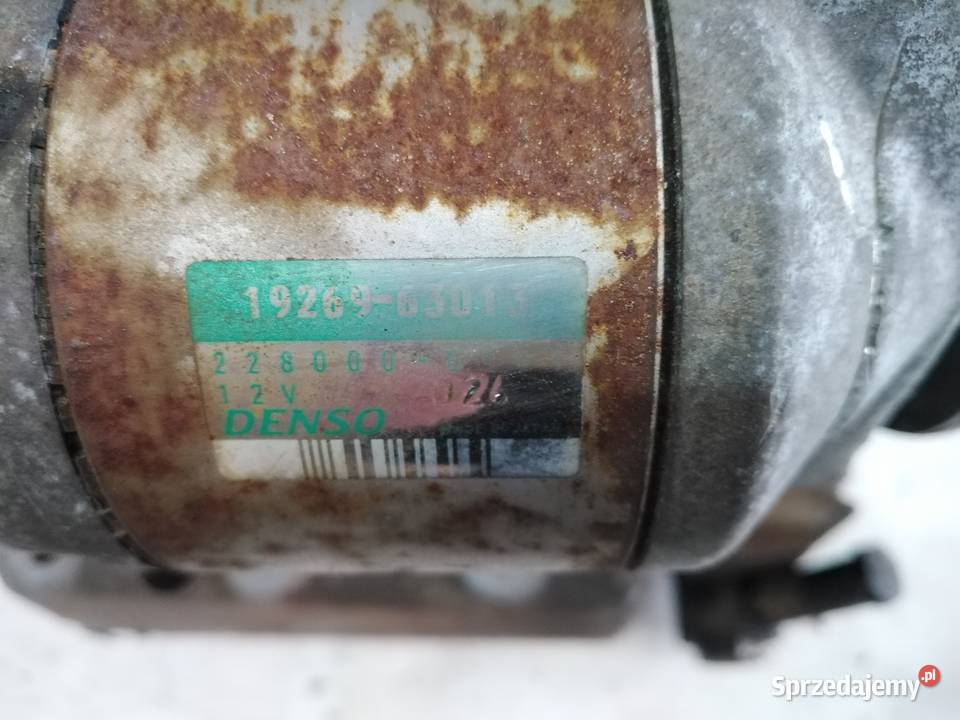 ROZRUSZNIK DENSO 12V AGREGATU CARRIER SUPRA 750 Mojusz sprzedam