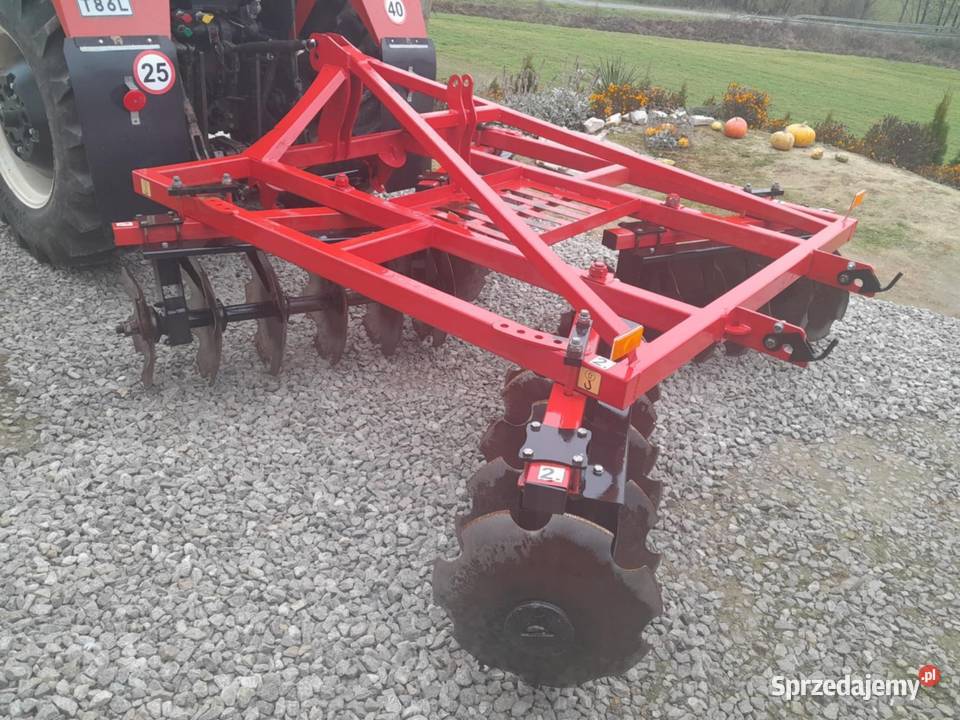 Brona talerzowa Selmar 27 m w układzie X 4x6 Brony Izbica