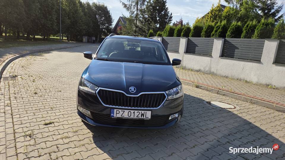 Skoda Fabia kombi 10TSI 95 Rok produkcji 2020 Swarzędz