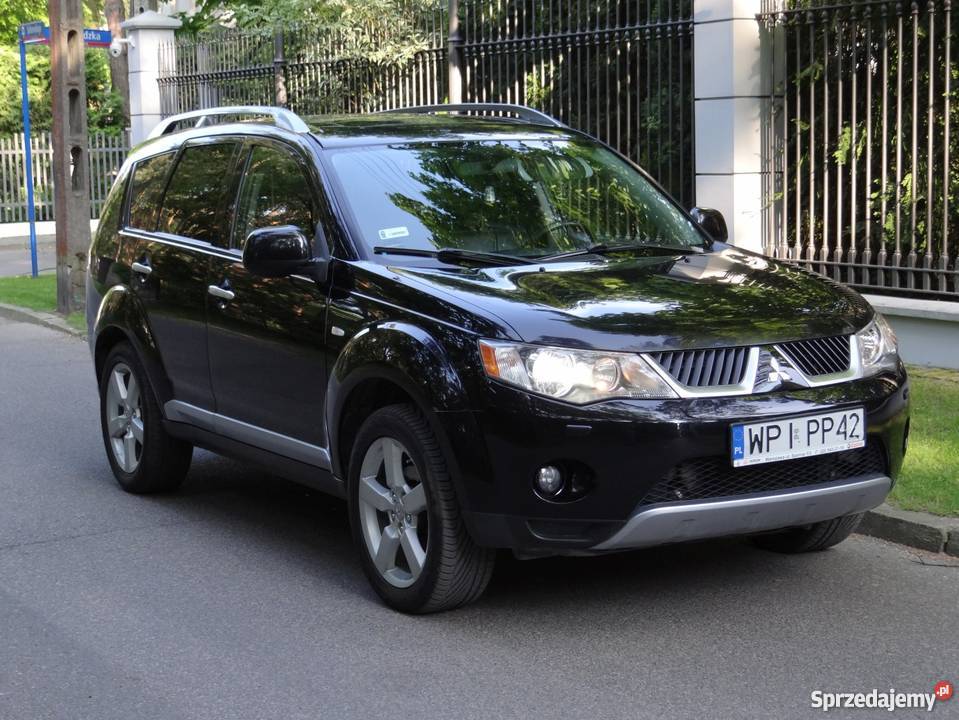Mitsubishi Outlander serwisowany w ASO Rok produkcji 2007 Konstancin-Jeziorna