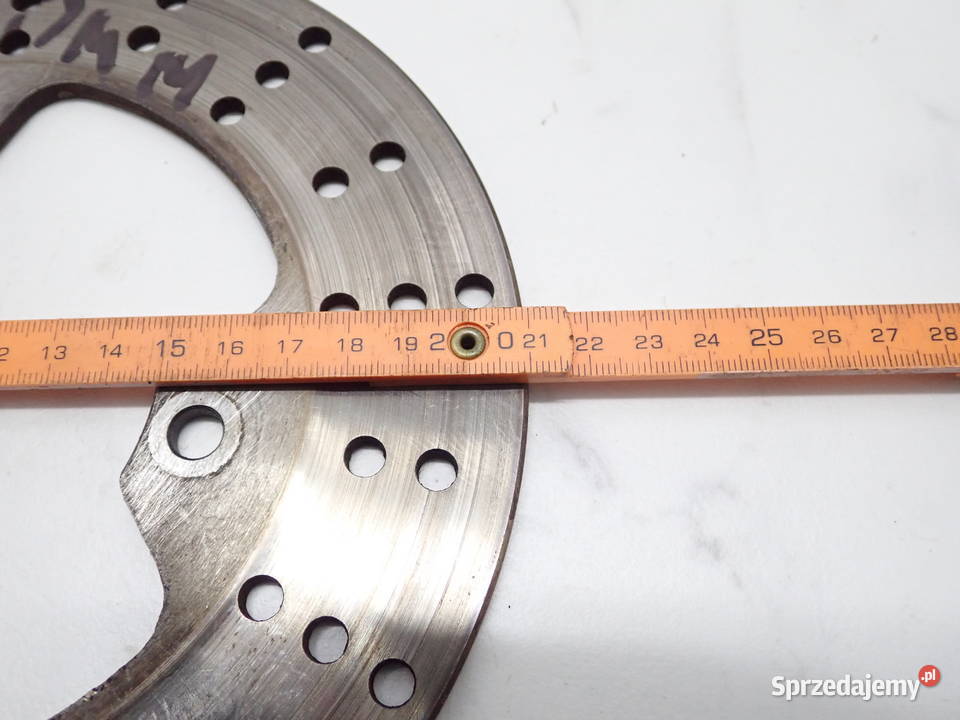Tarcza 210mm Hamulca Tył Grubość 45mm Yamaha SZR Przewody hamulcowe Strzelce Krajeńskie