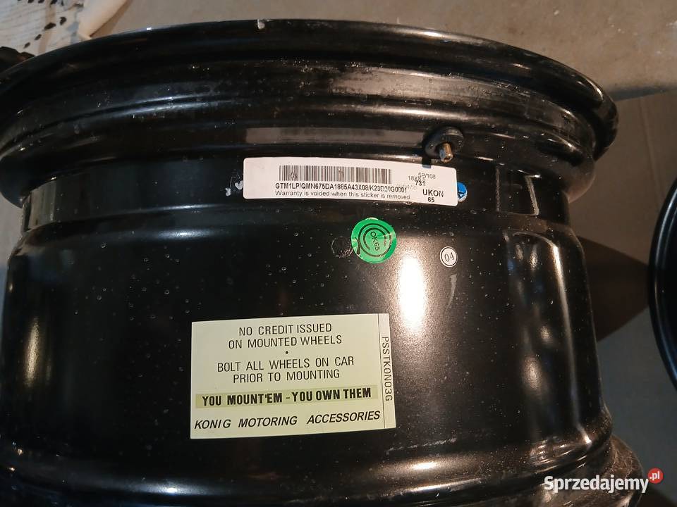 Felgi 18 KONIG Countergram 5x108 Ford Focus RS Łańcut