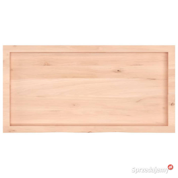 Blat stołu 100x50x26 surowe lite drewno dębowe Blaty Warszawa