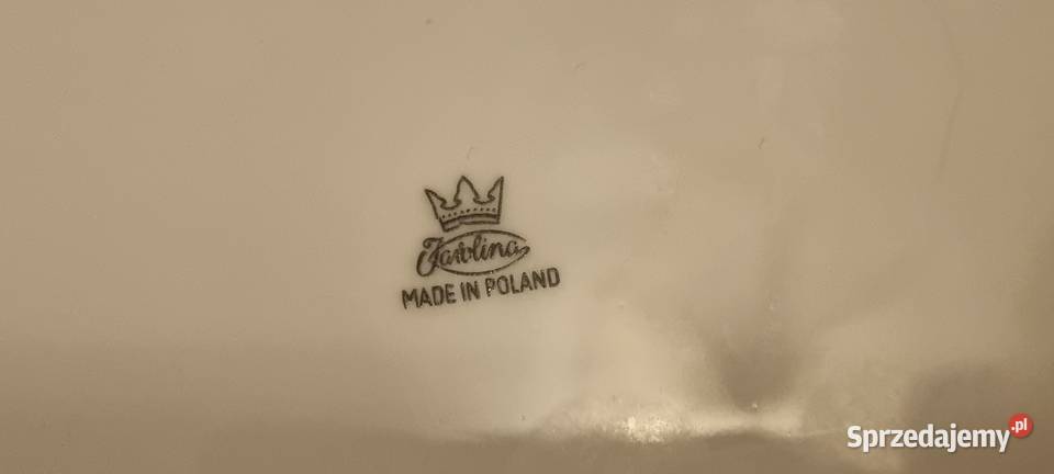 Serwis obiadowy porcelanowy 12 osób Karolina Warszawa