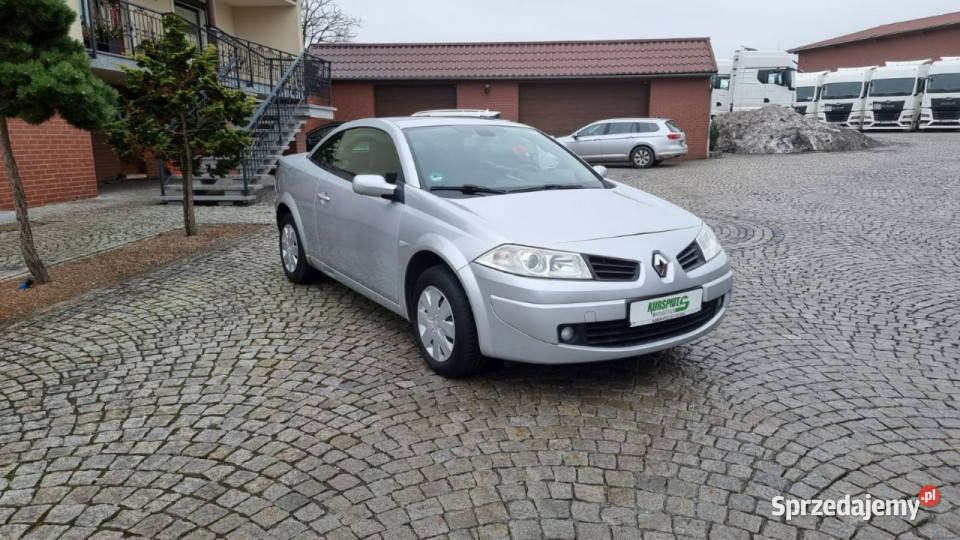 Renault Megane Megane Cabrio kabriolet klima II 1598cm3 opolskie Głogówek