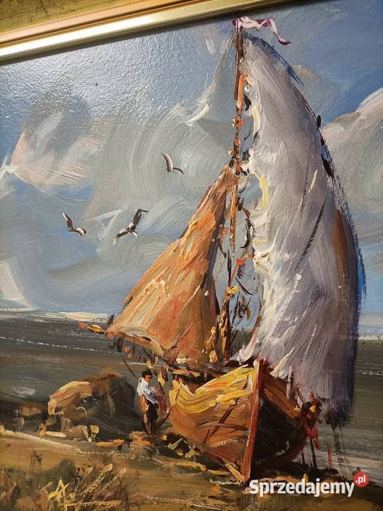 Obrazy ręcznie malowane Mieczysław Wilczek Elbląg