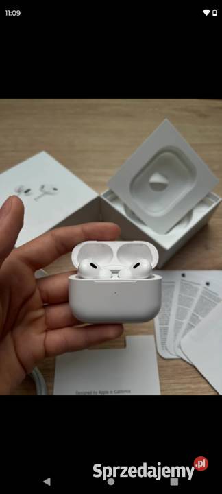 Apple AirPods pro 2 ANC z Gwarancja Słuchawki i głośniki śląskie Studzionka sprzedam